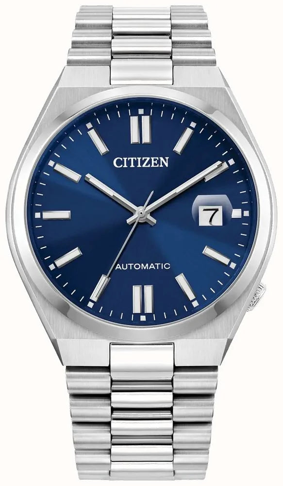 Citizen Tsuyosa Automatic (40mm) Sunray Blue Dial / Stainless Steel Bracelet NJ0