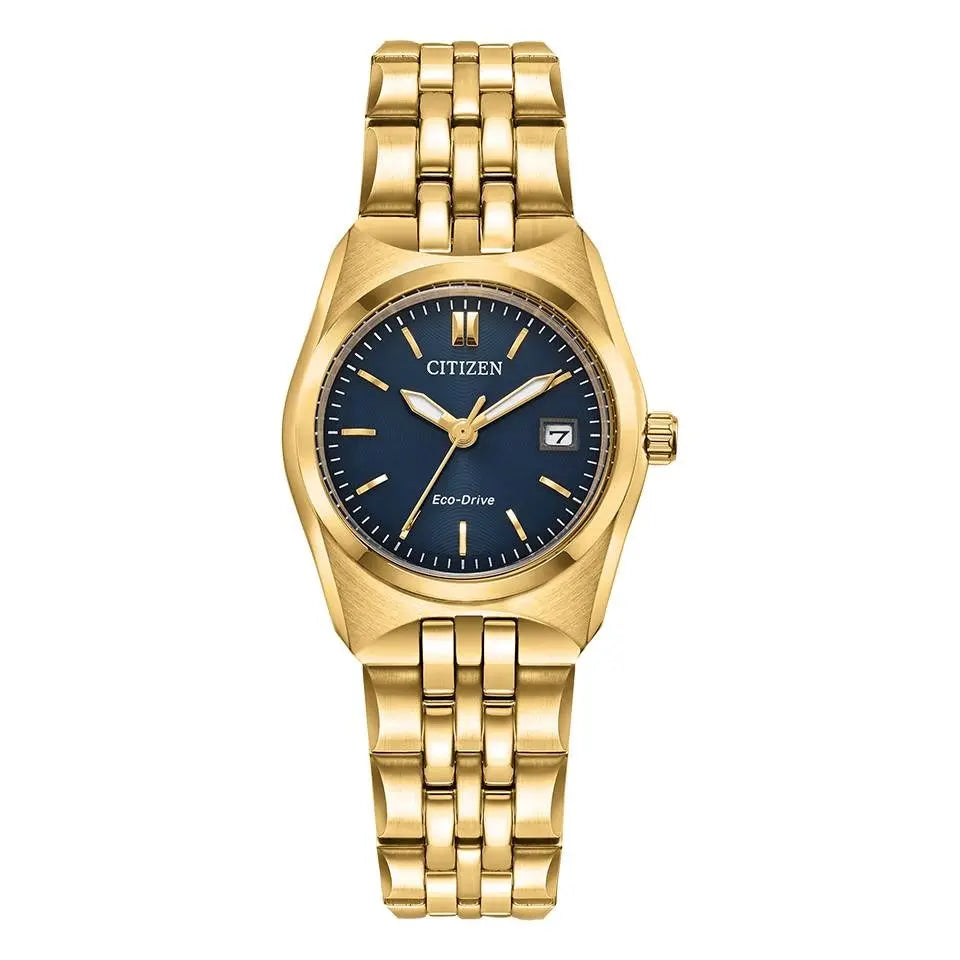 Citizen EW2293-56L Corso Gold Tone Eco-Drive Bracelet Watch