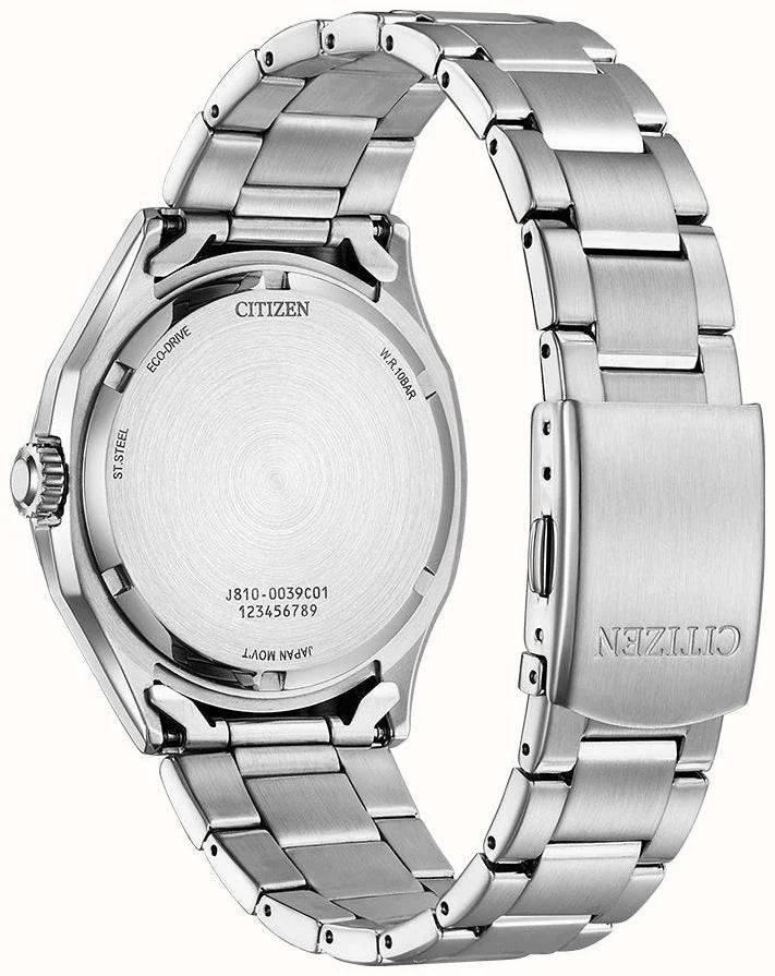 Citizen Men's Eco-Drive Sport (41mm) Blue Dial / Stainless Steel Bracelet AW1750