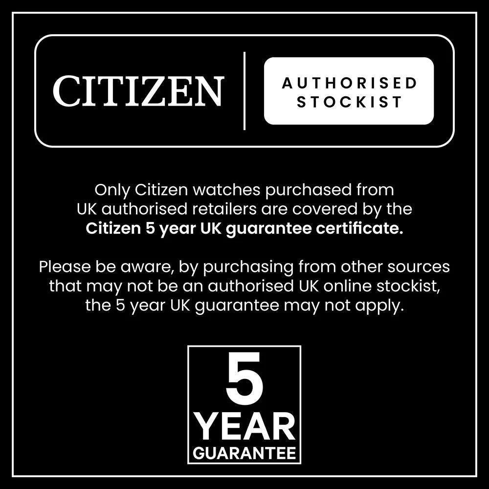 Citizen Women's Eco-Drive White Dial Black Leather Strap EW3261-06A