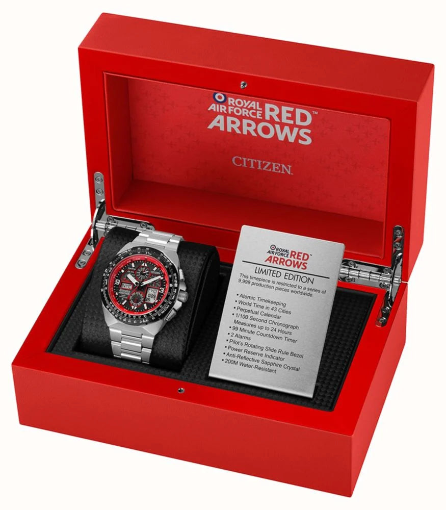 Citizen Red Arrows Limited Edition Radio Controlled Skyhawk A.T Eco-Drive JY8126