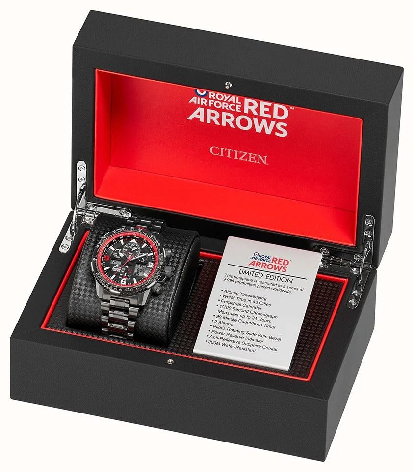 Citizen Red Arrows Skyhawk A-T Limited Edition Eco-Drive Promaster Radio Control