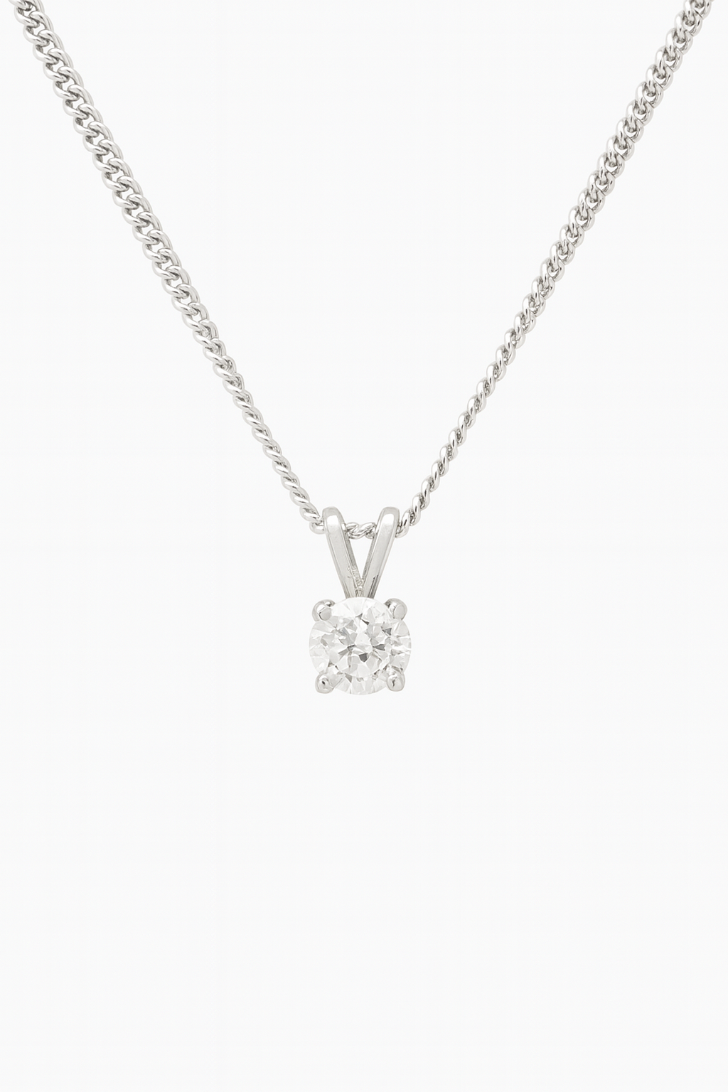 Preloved Diamond Pendant and Chain 9146PD