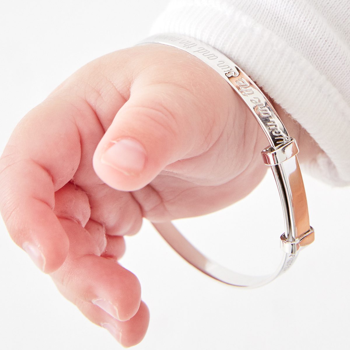 Twinkle Diamond Baby Bangle