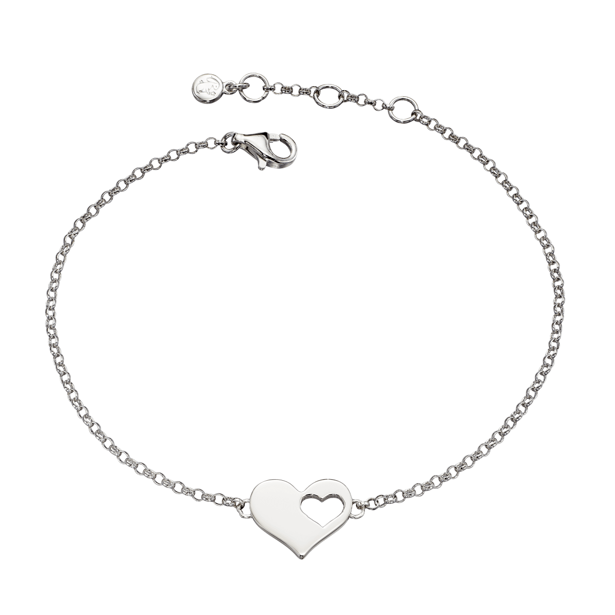 Poppy Heart Bracelet