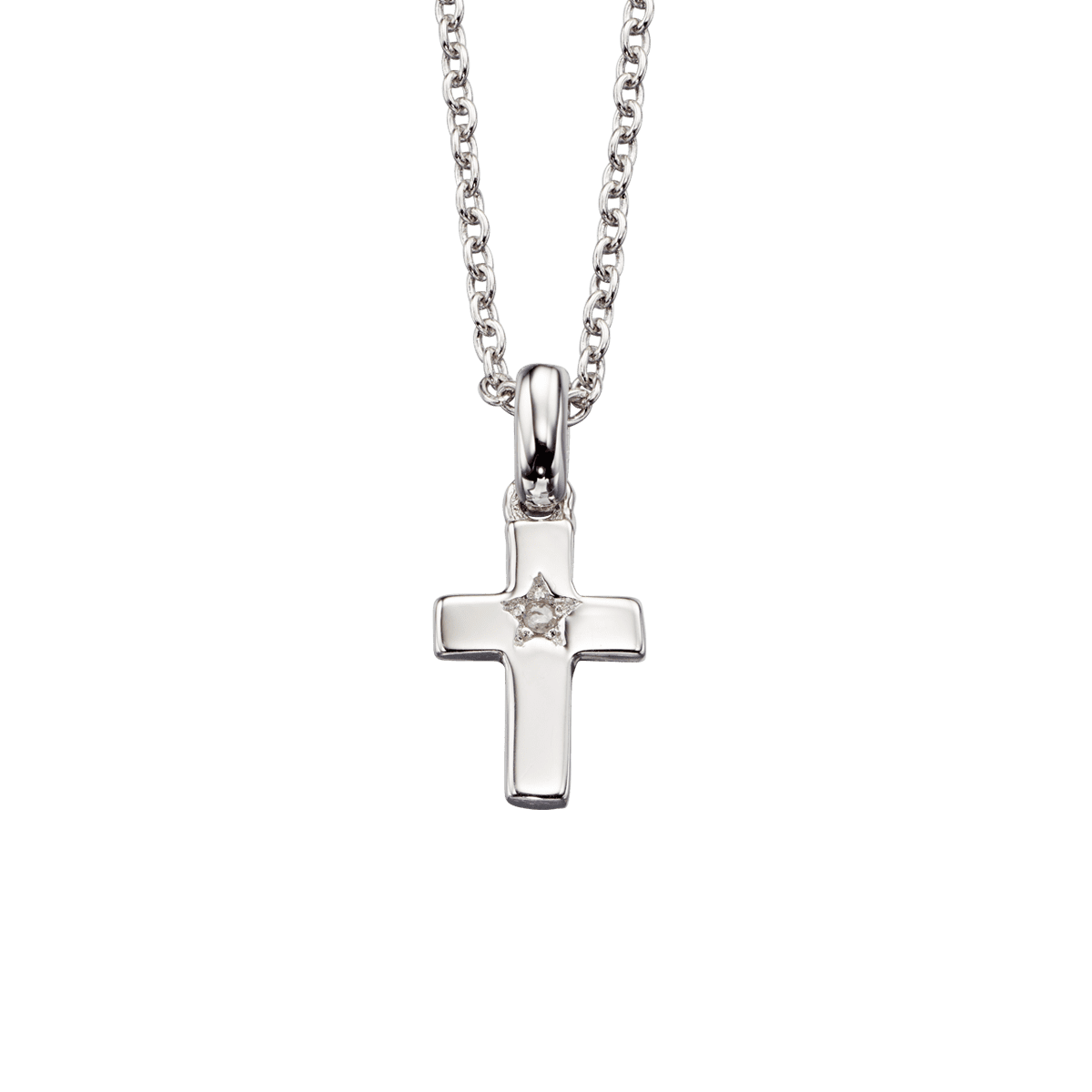 Grace Diamond Cross Necklace