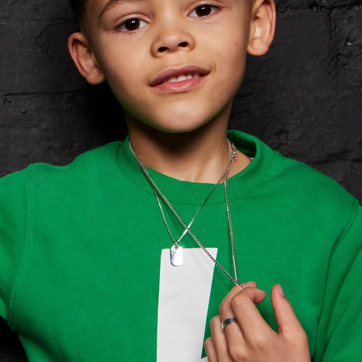 Oli- Boys Tag Necklace