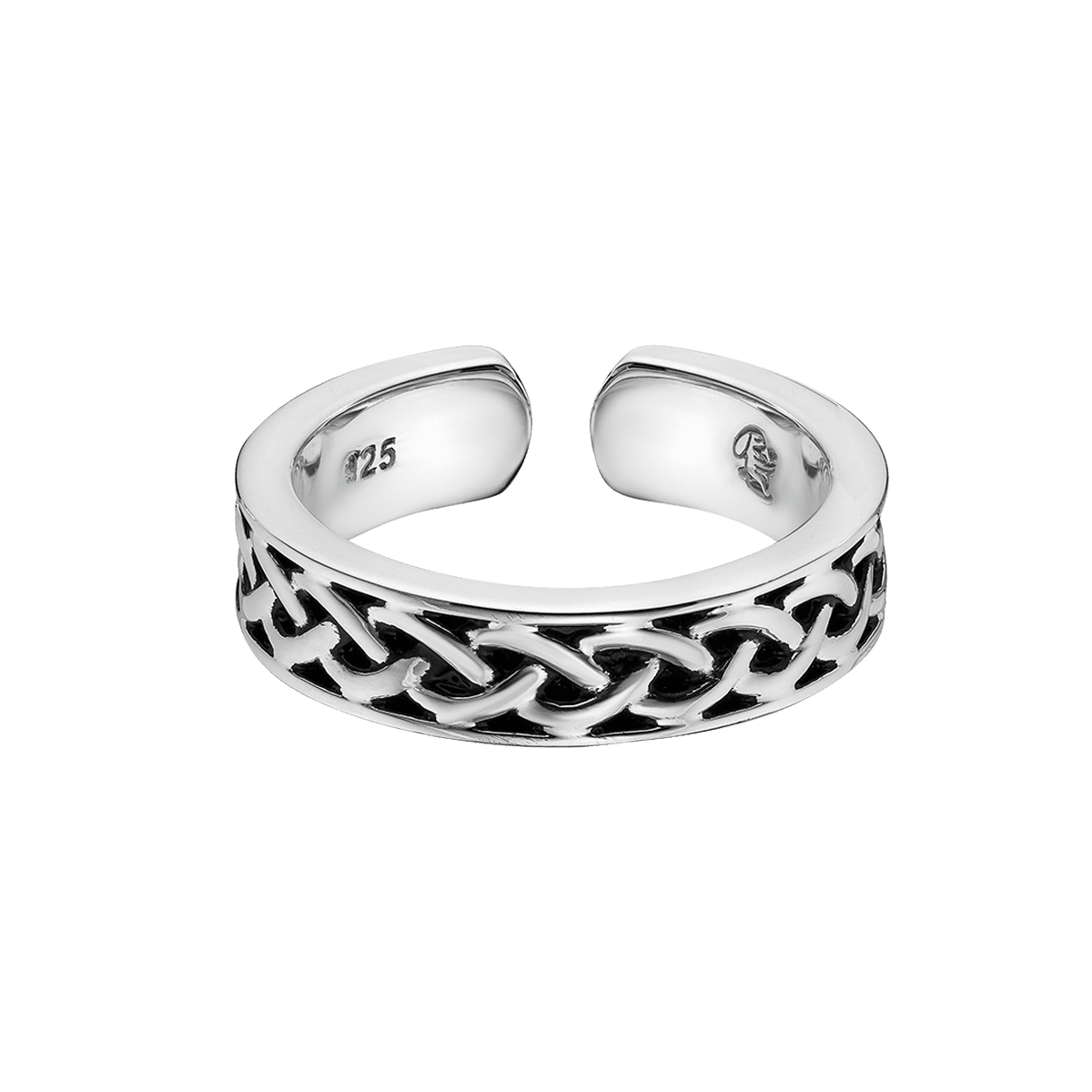 Phoenix – Oxidised Boy’s Band Ring