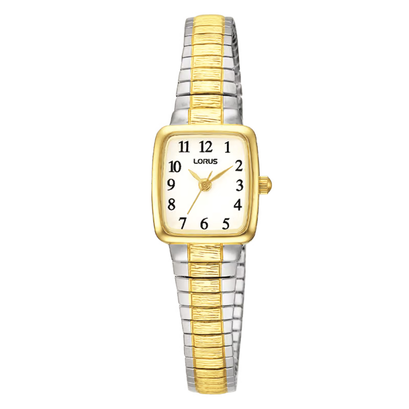Lorus Women’s Two tone ‘Tonneau Flex’ RPH58AX5