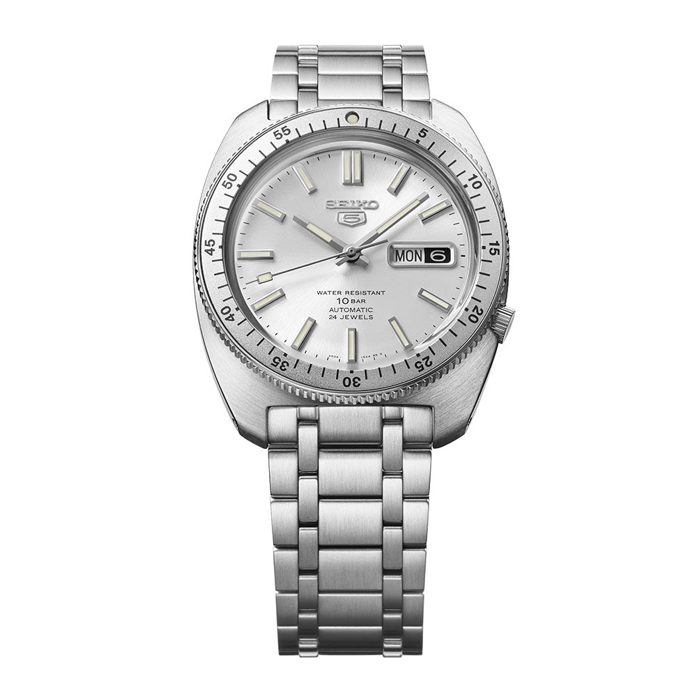 SRPL91K1 Seiko 5 Sports Heritage Design Recreation Limited Edition in Silver tone SRPL91K1