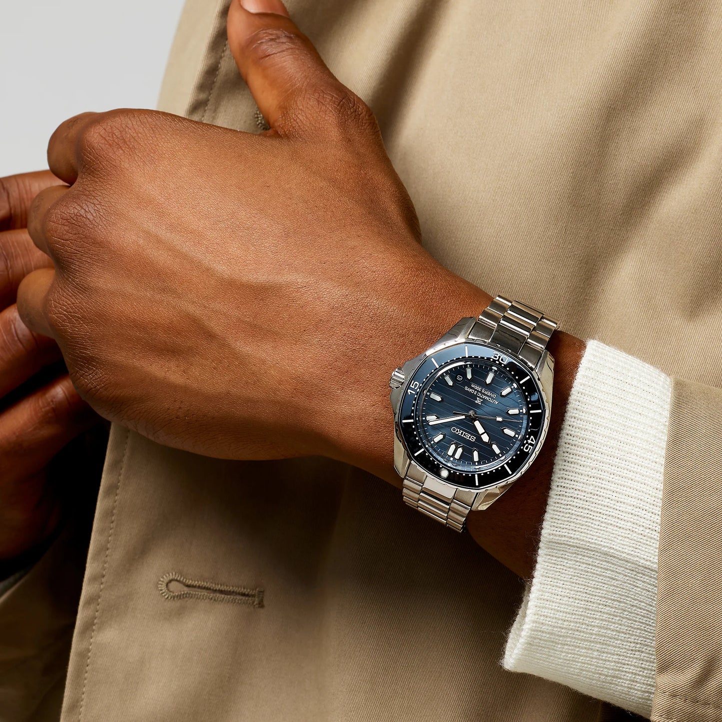 Seiko Prospex Diver’s Watch – Polygonal in Coastline-cobalt SPB483J1
