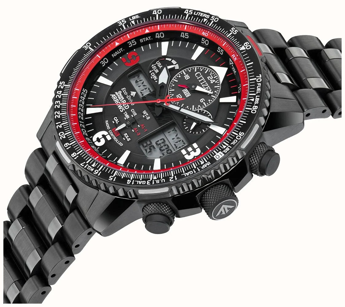 Citizen Red Arrows Skyhawk A-T Limited Edition Eco-Drive Promaster Radio Control