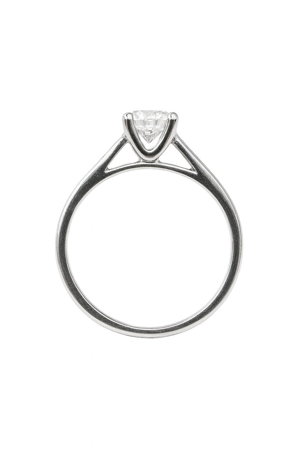 Preloved Diamond Solitaire Platinum Ring 8714A