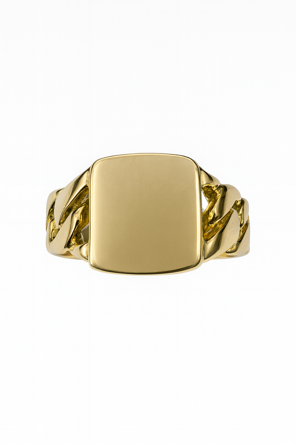 Preloved Yellow Good Signet Ring 9292
