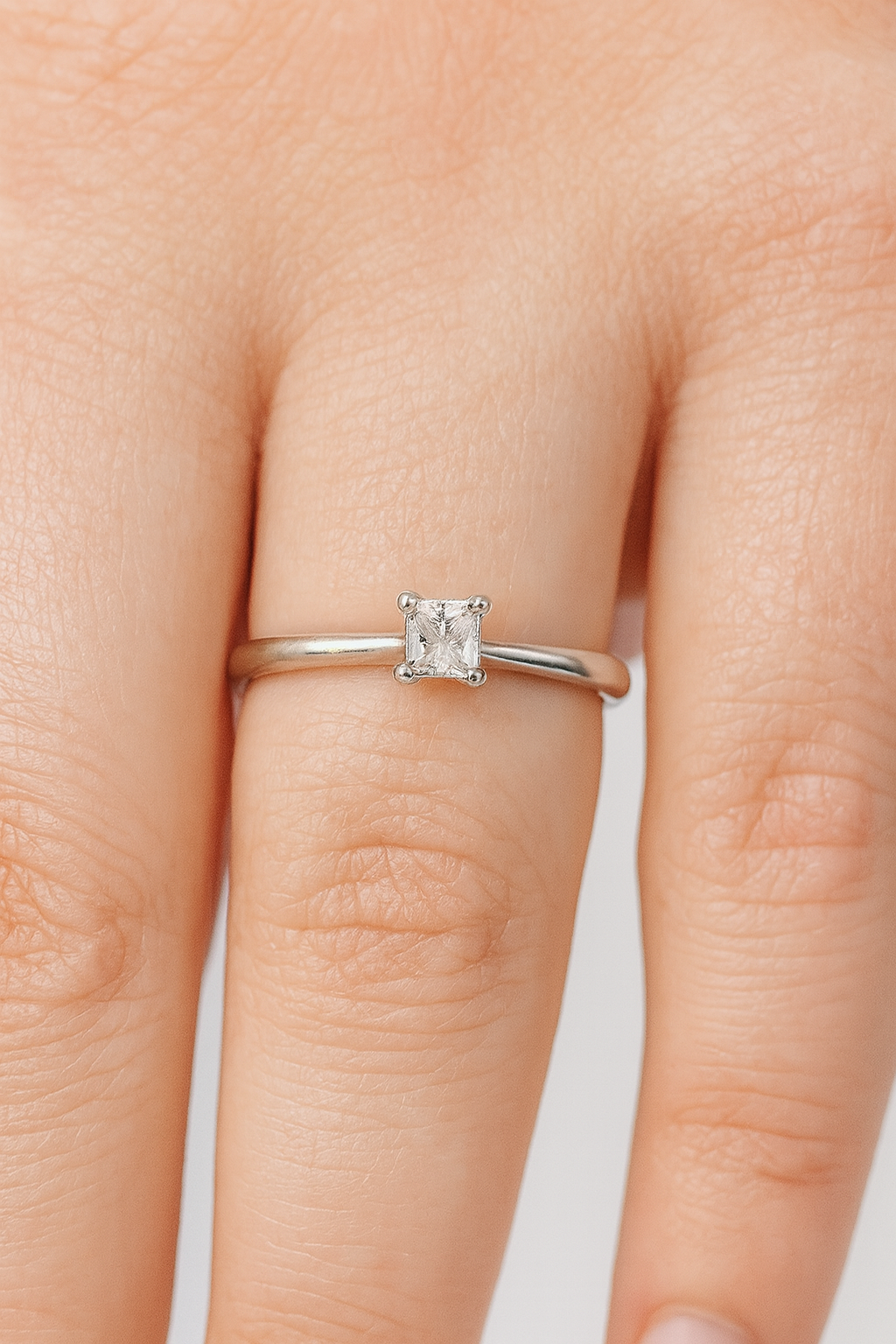 Preloved Princess Cut Solitaire 1245141
