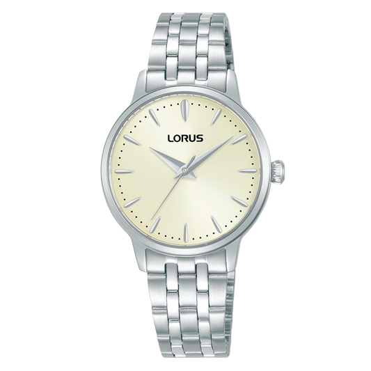 Lorus Women’s Yellow Dial Watch RG317XX9