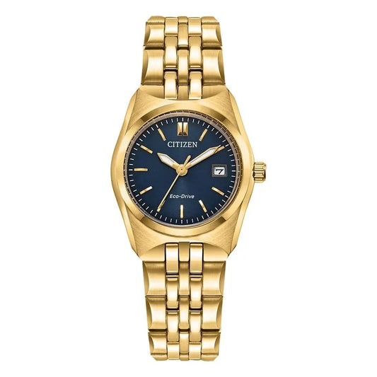 Citizen EW2293-56L Corso Gold Tone Eco-Drive Bracelet Watch