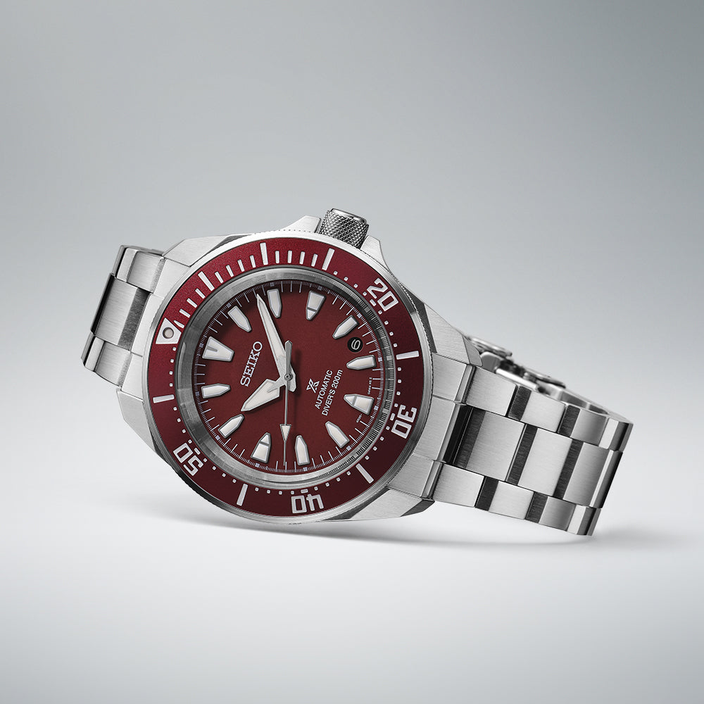 SRPL11K1 Prospex 4R Red Diver’s watch
