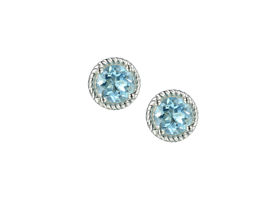Aquamarine Earrings 8610WAQ
