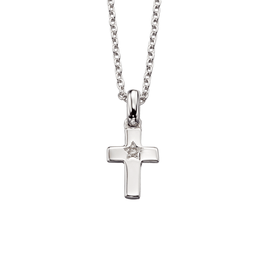 Grace Diamond Cross Necklace