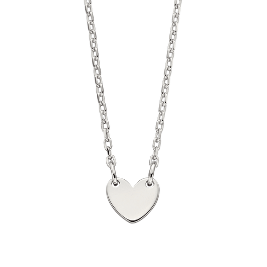 Lexi – Silver Heart Necklace