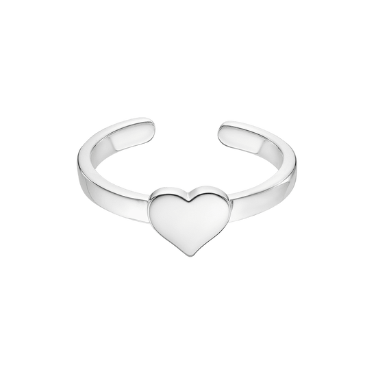 Sky -Adjustable Heart Ring