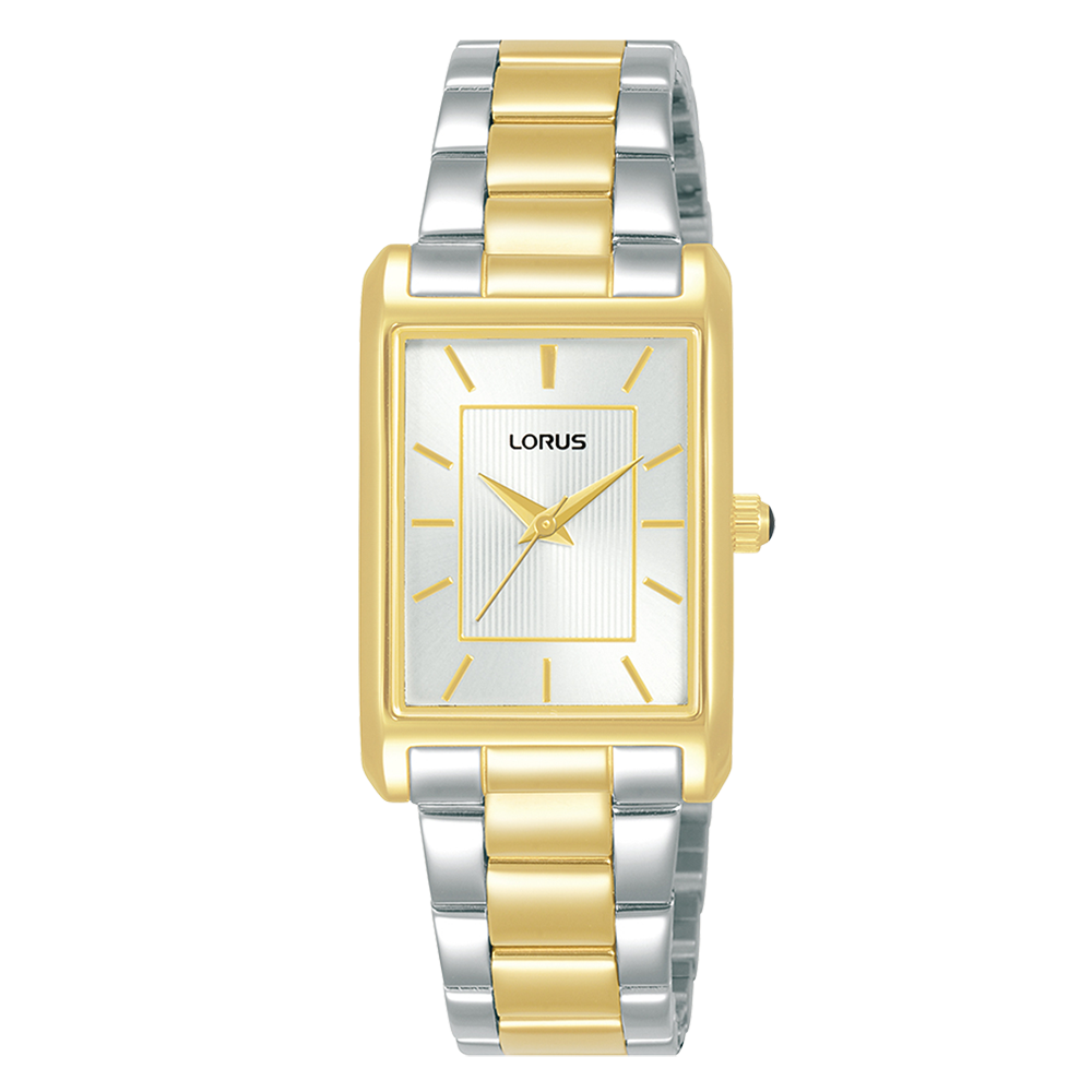 Lorus Women’s Two tone ‘Angular Elegance’ RG286VX9