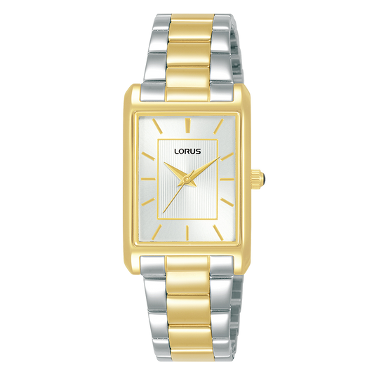 Lorus Women’s Two tone ‘Angular Elegance’ RG286VX9