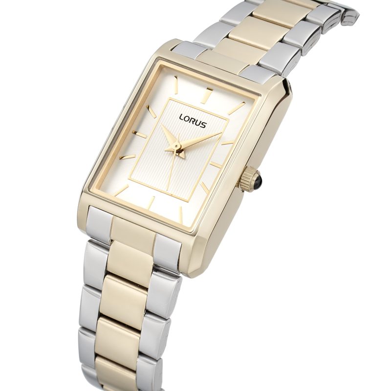 Lorus Women’s Two tone ‘Angular Elegance’ RG286VX9