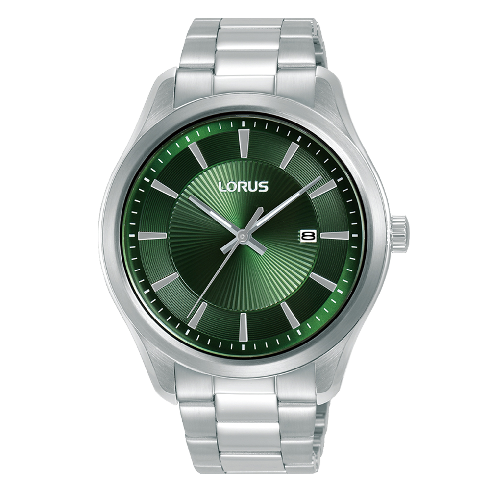 Lorus Men’s Clear-cut Classic Dark Green RH929RX9