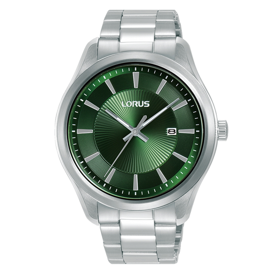 Lorus Men’s Clear-cut Classic Dark Green RH929RX9