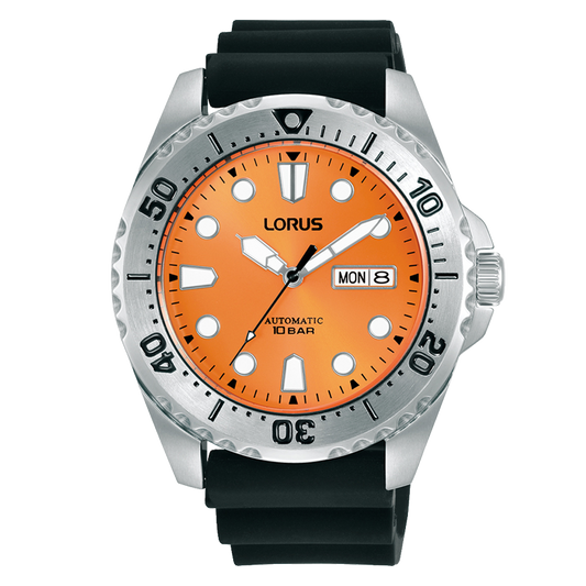 Lorus Automatic Orange Sunray ‘Power Sports’ RL479BX9