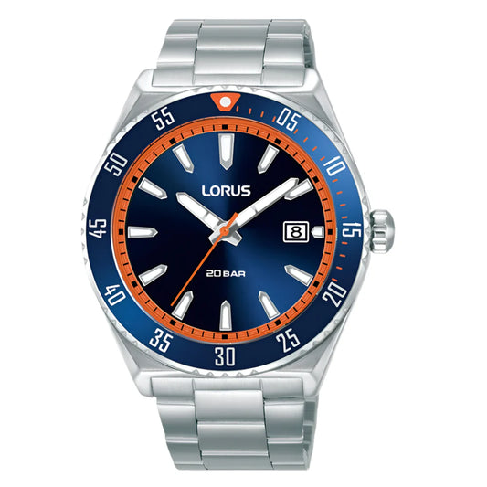 Lorus Sports Blue Dial Mens Watch RS953DX9