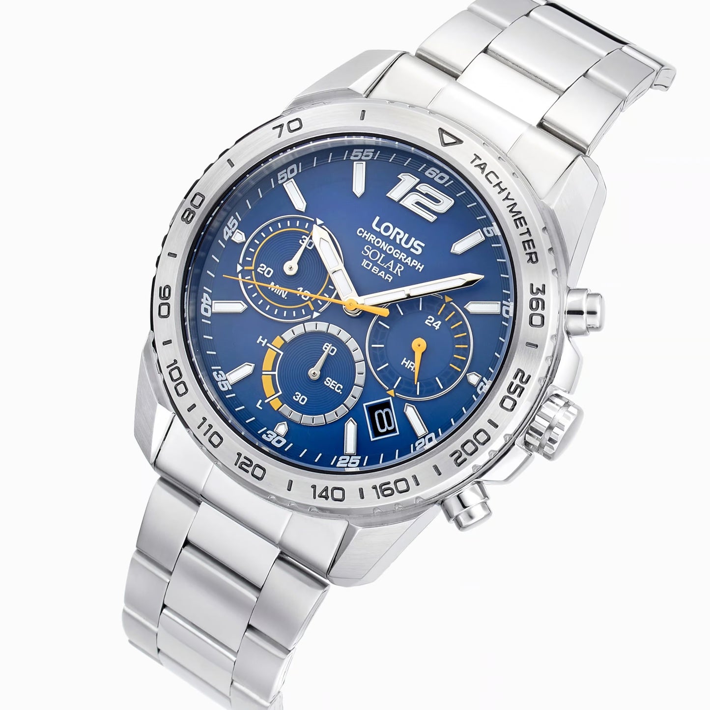 Lorus Solar Bold Blue Sports Chronograph RZ511AX9