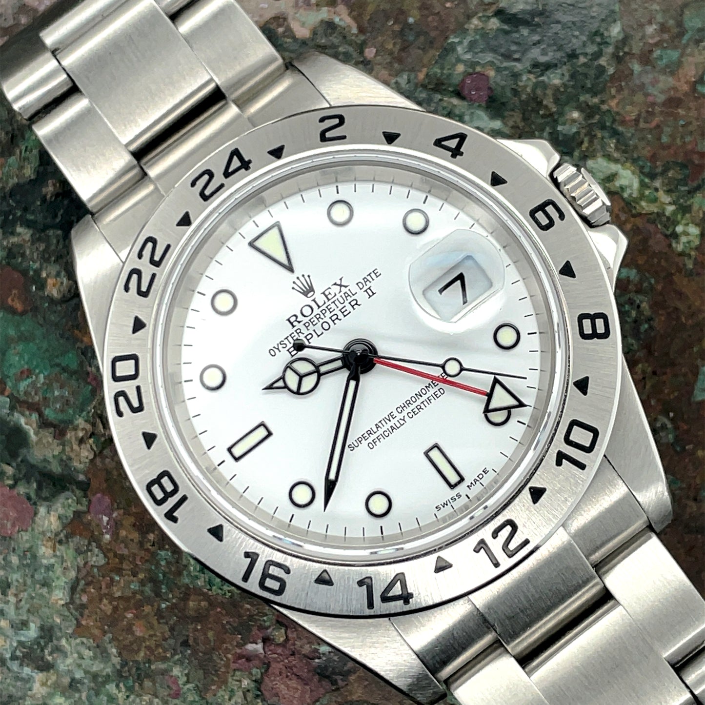 Preloved Rolex Explorer II White Men's Watch - 226570
