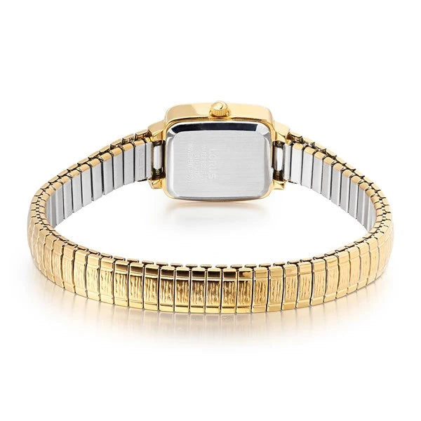 Lorus Gold Tone Expanding Bracelet Watch RG314AX9