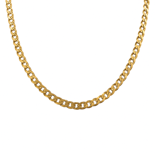 Preloved 9ct Yellow Gold Curb Chain 8564