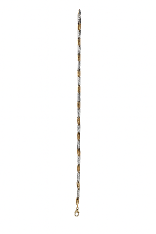 9ct White & Yellow Gold Bracelet 1245242