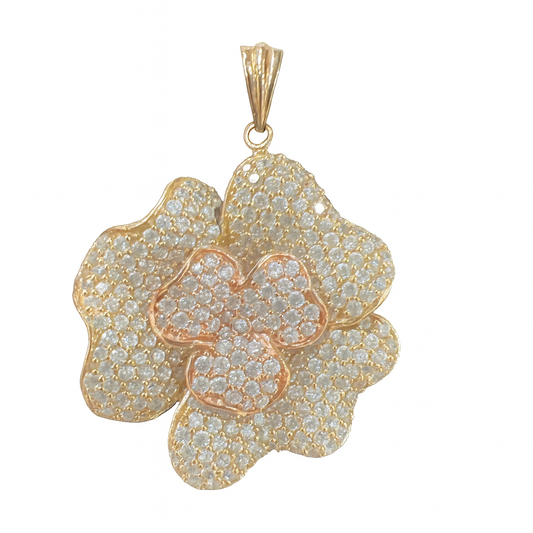Preloved Rose and Yellow Gold Pendant