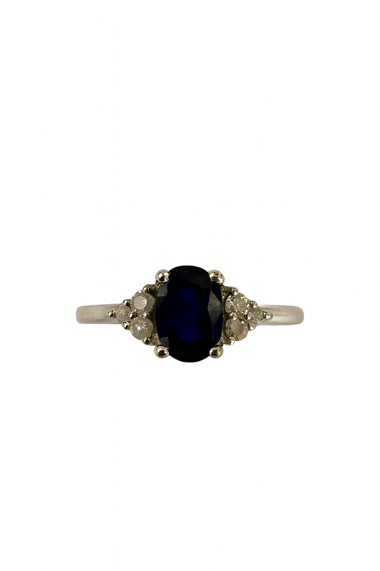 Preloved Sapphire and Diamond Ring 1245335