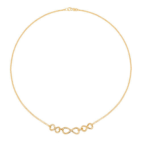 Triple Infinity Necklet NK092