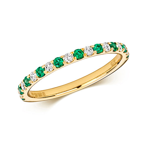 Diamond and Emerald Eternity RD464E