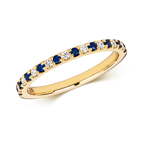 Diamond and Sapphire Eternity RD464S