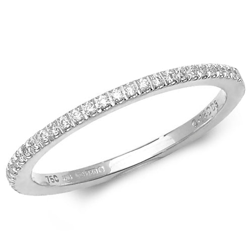 Diamond Band Half Eternity RDQ179W