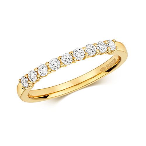 Diamond Claw Set Eternity Ring RDQ267